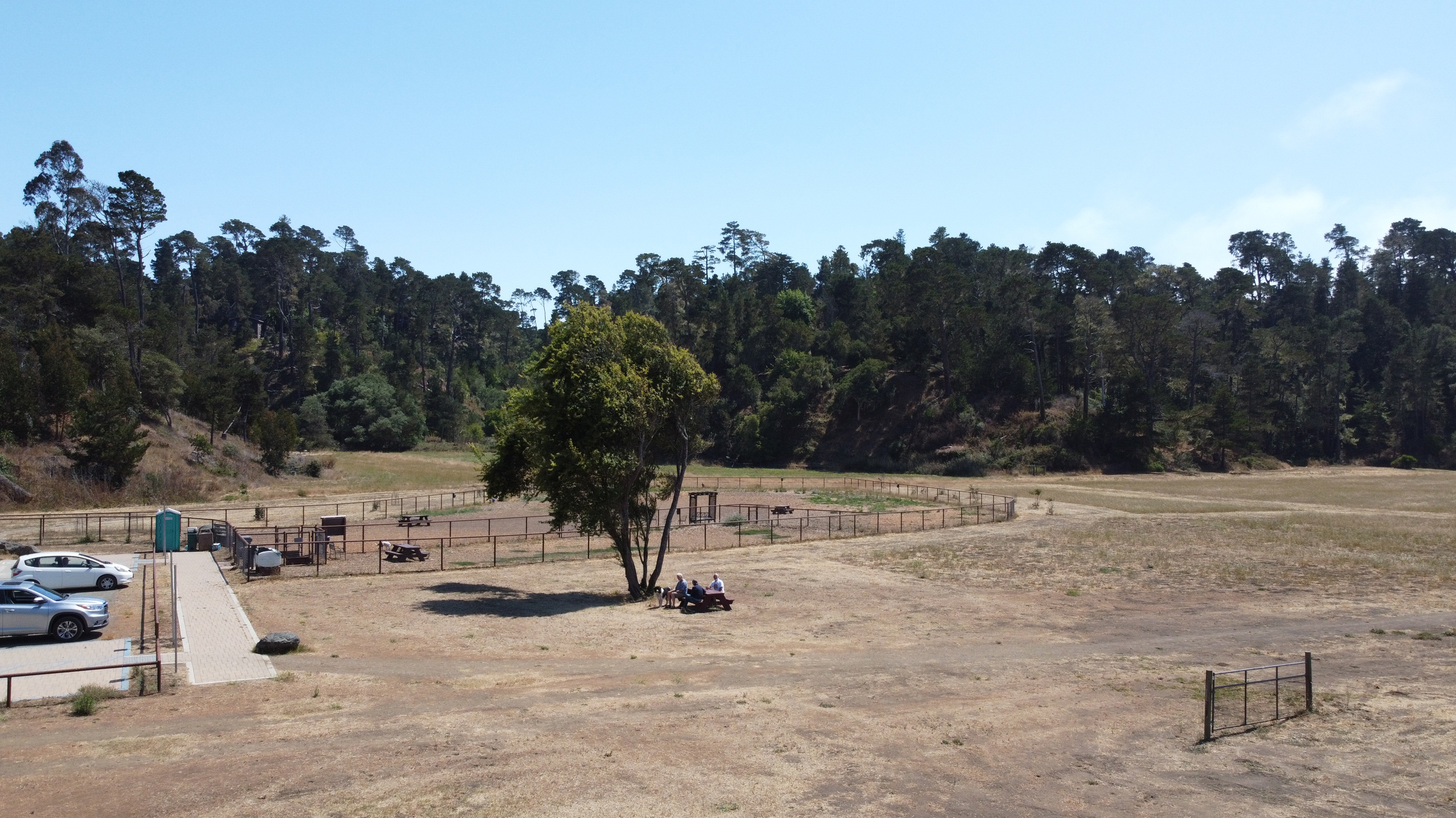dog park and picnic area on East Ranch